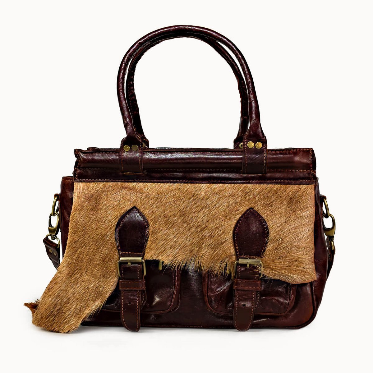 Leren Tas | Koeienvacht